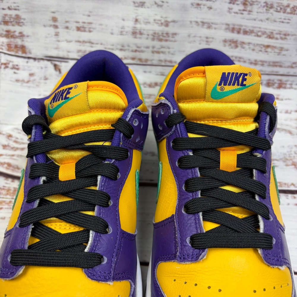 Nike Women's Dunk Low Lisa Leslie 'Sparks' 2022 DO9581-500 size 8 US 39 EU - Picture 6 of 13